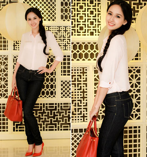 Mai Phương Thúy 'mất điểm' vì jeans - 3