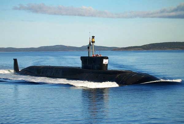 
	Tàu ngầm hạt nhân Yuri Dolgoruky của Nga.