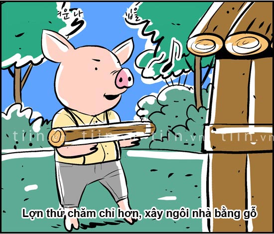 Tranh vui: Chăm chỉ kể cũng khổ