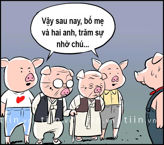 Tranh vui: Chăm chỉ kể cũng khổ