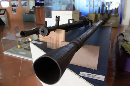 Những khẩu súng, pháo được bộ đội Pháo cao xạ sử dụng trong các cuộc đấu tranh giải phóng dân tộc