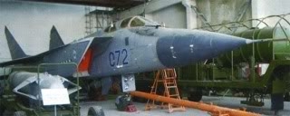 Máy bay tiêm kích đánh chặn vũ khí không gian Mig-31A và tên lửa chống vệ tinh