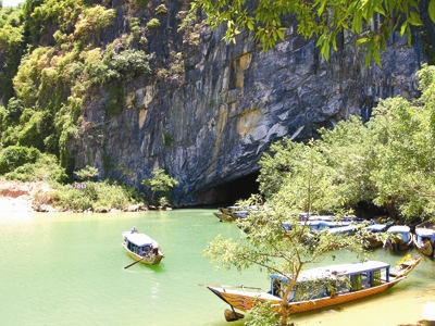 Một góc Phong Nha - Kẻ Bàng. Ảnh: Như Châu