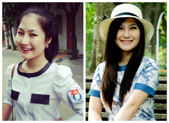 Những sao Việt trẻ "lột xác" sau khi sửa mũi 9