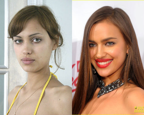 
	Nhìn sự "lột xác" của Irina Shayk sau khi trang điểm, không ai có thể phủ nhận sức mạnh của công nghệ make-up. Cô bồ nóng bỏng của CR7 lung linh, xinh đẹp hơn hẳn sau khi được tút tát