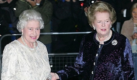 nhầm lẫn, Margaret Thatcher, bà đầm thép, Nữ hoàng Anh