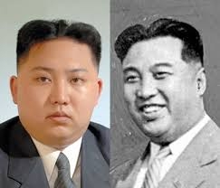 Nhà lãnh đạo trẻ Kim Jong Un hiện nay có ngoại hình và phong cách rất giống ông nội Kim Nhật Thành