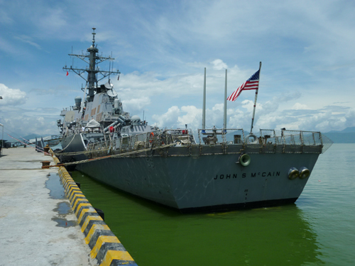 Tàu hộ vệ tên lửa của Hải quân Mỹ sắp thăm Đà Nẵng