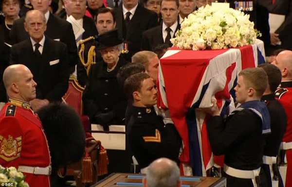 Toàn cảnh tang lễ của 'Người đàn bà thép' Margaret Thatcher