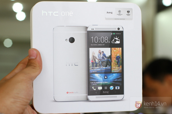 Cận cảnh HTC One tại Việt Nam 1