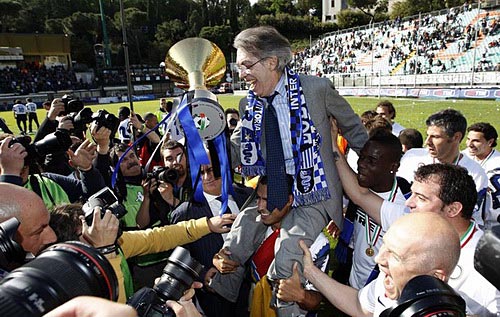 
	Chủ tịch Moratti buộc phải tính kế bán bớt cổ phần Inter Milan