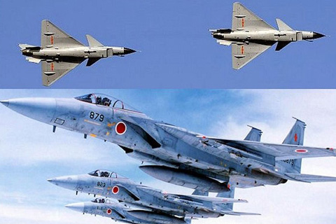 J-11 Trung Quốc lại bị xếp vào “chiếu dưới” so với F-15J của Nhật Bản