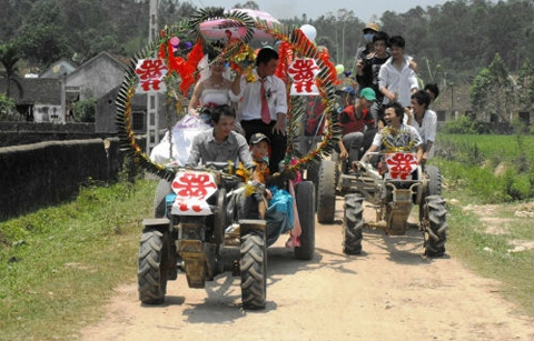 đám cưới, công nông, Yên Thành, Nghệ An