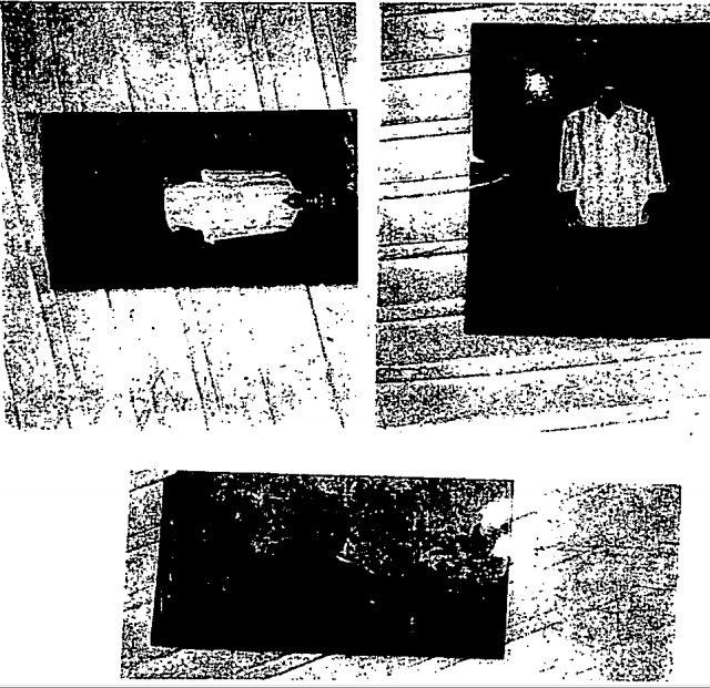 Những bức ảnh đầu tiên gửi kèm tài liệu cho rằng cựu binh Robertson còn sống được gửi tới cho DPPMO tháng 11/2003. Nguồn: DPMO