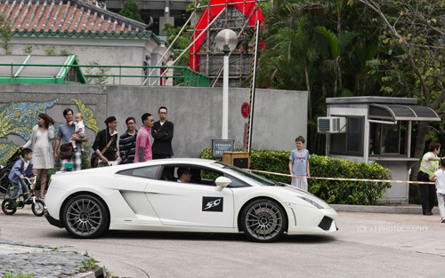 Dàn siêu xe Lamborghini tụ họp mừng sinh nhật