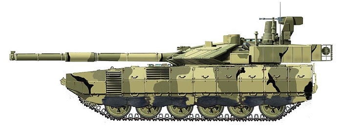  Xe tăng trên thân xe Armata ( T-99) theo tên gọi của nước ngoài