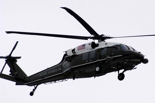 Còn trong những chuyến công du nội địa thì trực thăng vẫn là ưu tiên hàng đầu của Tổng thống Obama.