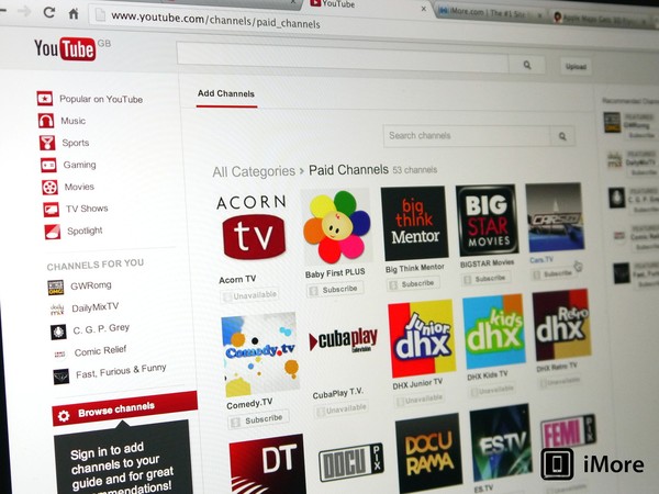 YouTube tiến hành thu phí với giá khởi điểm từ 1 USD