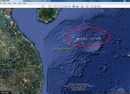 Hình Hoàng Sa và Trường Sa trên Google Maps: “Nước đôi” và “chưa dứt khoát”