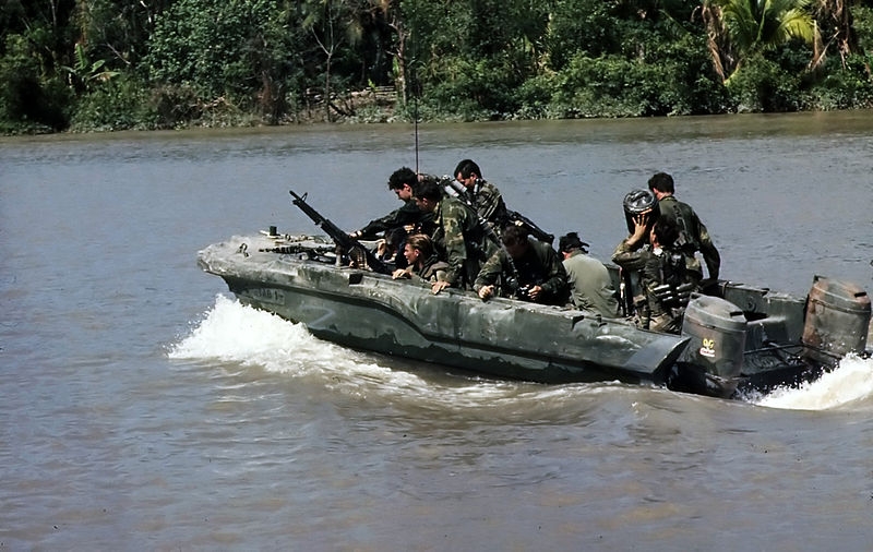 Lực lượng Hải cẩu trên sông Mê công. Việt Nam