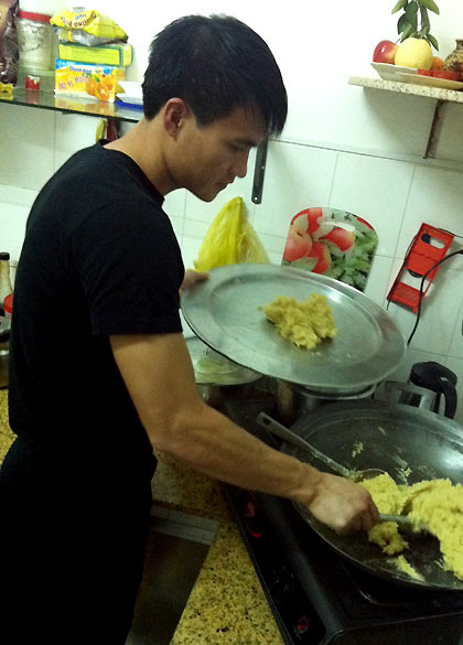 Khi sao Việt trổ tài vào bếp nấu ăn 5