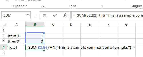 Thêm chú thích vào bảng tính trên Excel 2013 1