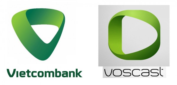 'Nghi án' Vietcombank 'đạo' logo thương hiệu Voscast?