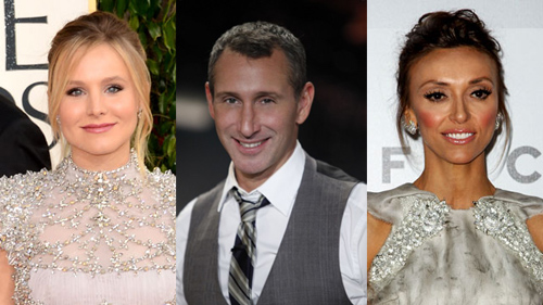 Nữ diễn viên Kristen Bell, đạo diễn Adam Shankman, MC Giuliana Rancic khâm phục hành động của Angelina.