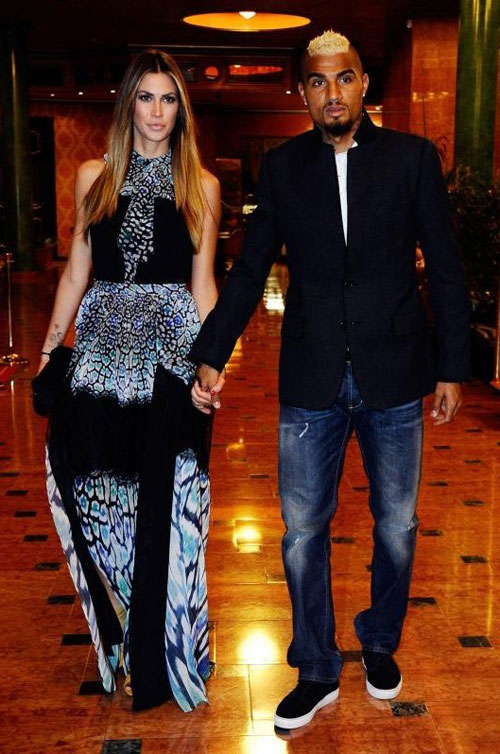 
	Boateng và cô bồ xinh đẹp Melissa Satta