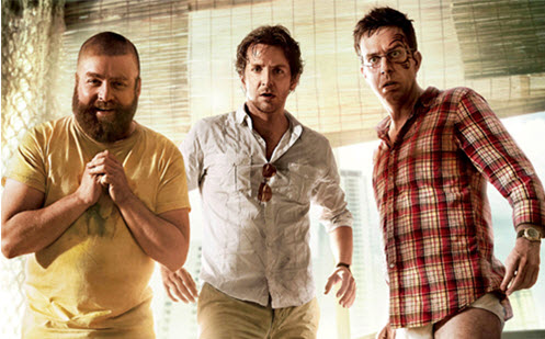 'The Hangover': Phim hài dành cho người lớn