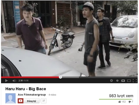 Cấm cười với clip “Haru Haru” phiên bản Việt
