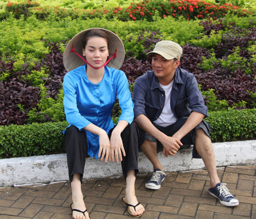 Khi sao Việt tập làm nông dân "chân đất" 5