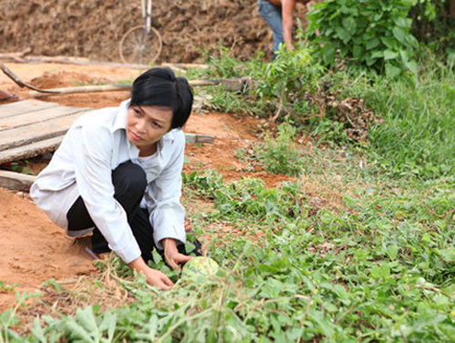 Khi sao Việt tập làm nông dân "chân đất" 19