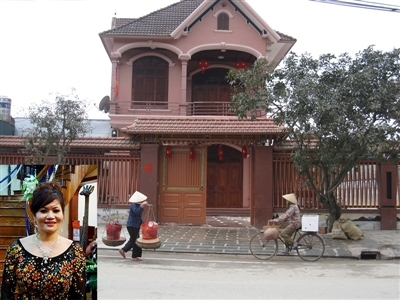 Bà Nguyễn Thị Liễu và ngôi biệt thự ở vùng quê