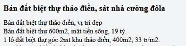 'Khách không mua nhà chỉ vì tên Cường Đôla'