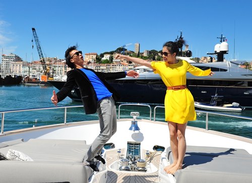 Trúc Diễm tự tin thả dáng trên du thuyền Cannes - 7