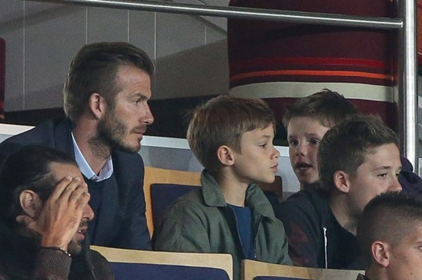 David Beckham nhận danh hiệu "Ông bố lý tưởng"