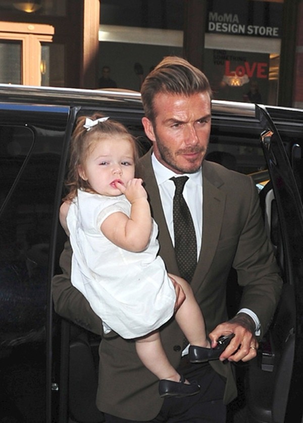 David Beckham nhận danh hiệu "Ông bố lý tưởng"