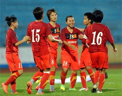 
	Cơ hội tham dự World Cup đang đến rất gần với bóng đá nữ Việt Nam. (Ảnh: VSI)