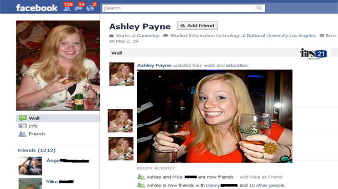 
	Cô giáo Ashley Payne bị mất việc vì đăng ảnh lên Facebook. Ảnh: Daily Mail