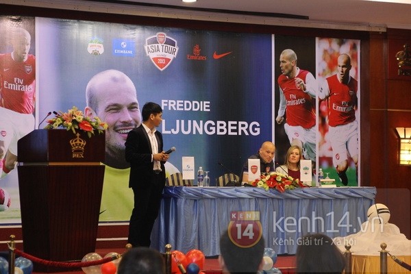 Fredrick Ljungberg thú nhận thích "mực nướng và phở Việt Nam" 1