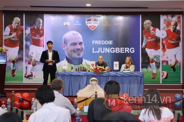 Fredrick Ljungberg thú nhận thích "mực nướng và phở Việt Nam" 2