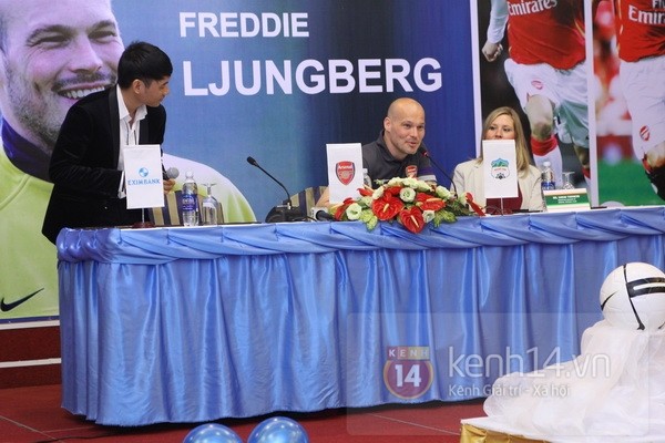 Fredrick Ljungberg thú nhận thích "mực nướng và phở Việt Nam" 3