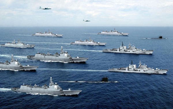 Hạm đội hải quân Trung Quốc không che giấu tham vọng biển xanh, gây lo lắng cho nhiều quốc gia