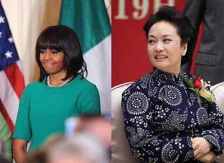 Michelle Obama, Tập Cận Bình, Trung Quốc, Mỹ