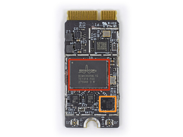 
	Chip Wi-Fi với hỗ trợ Bluetooth 4.0 cùng tốc độ 1,3Gbps tại băng tần 5GHz.