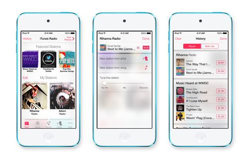 
	Dịch vụ iTunes Radio mới khuyến khích bạn “đá đít” dịch vụ nghe nhạc Internet Pandora.