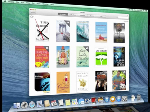 
	iBook trên desktop đe dọa ứng dụng đọc sách điện tử Kindle Desktop Reader của Amazon.