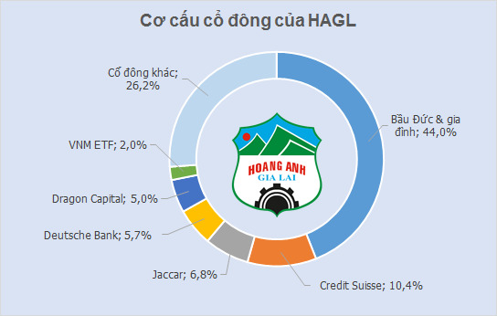 Bầu Đức chỉ còn sở hữu 43% cổ phần Hoàng Anh Gia Lai (1)