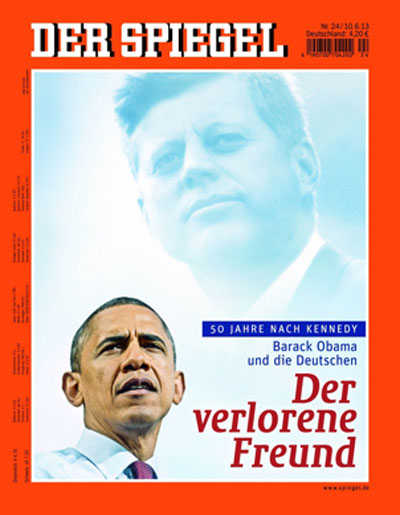 Obama bị người Đức "hắt hủi"